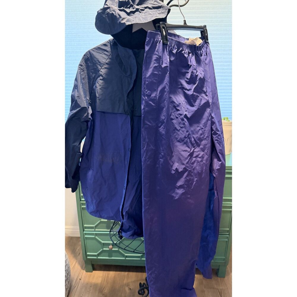 Vintage Columbia Sportswear Two-Piece Waterproof Rain Suit Women's 2XL